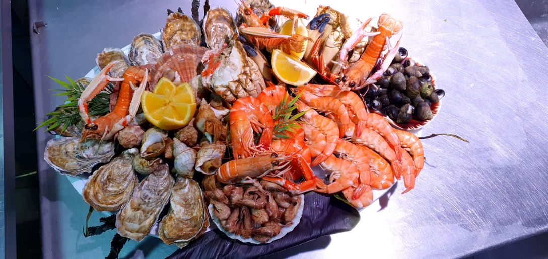 Livraison Plateau de Fruits de Mer "Le Complet" à Vernon Vents et