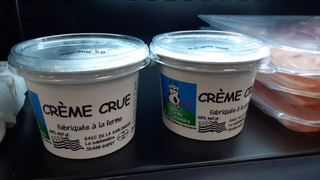 Saveurs De Saison France 3 Cuisinier Click & collect Crème fraîche crue à Bruz Saveurs de Saison - Ollca
