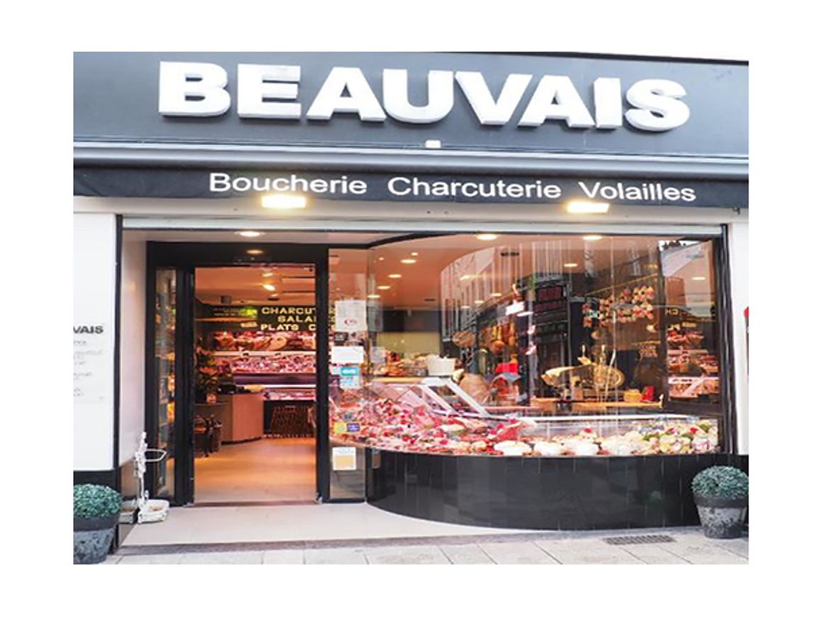 Façade de la Boucherie de la Cathédrale, 27 rue Carnot à Beauvais