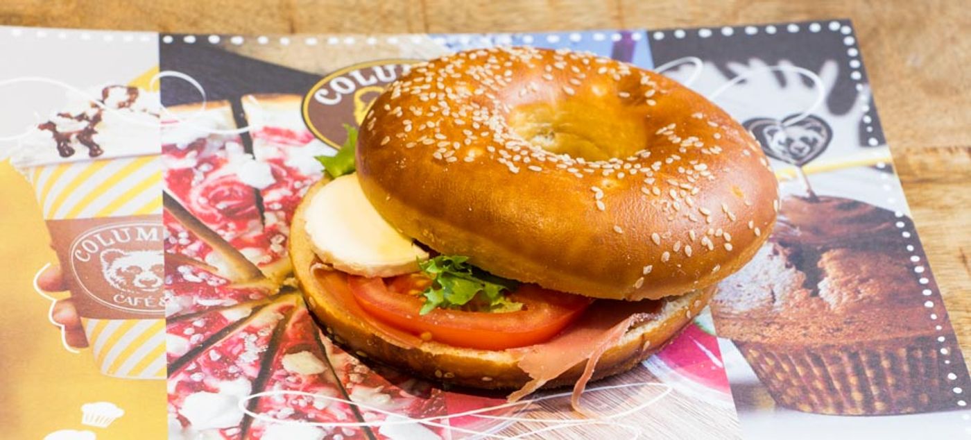 Livraison Bagel à Evreux Columbus Café Ollca
