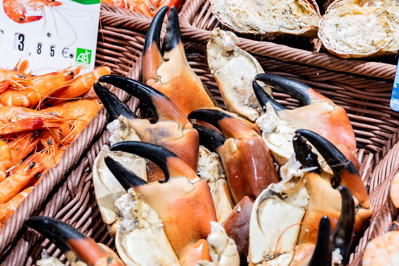 Combien De Pince De Crabe Dans 1 Kg Livraison Pince de crabe cuite décongelée - Taille très grosse à Rouen