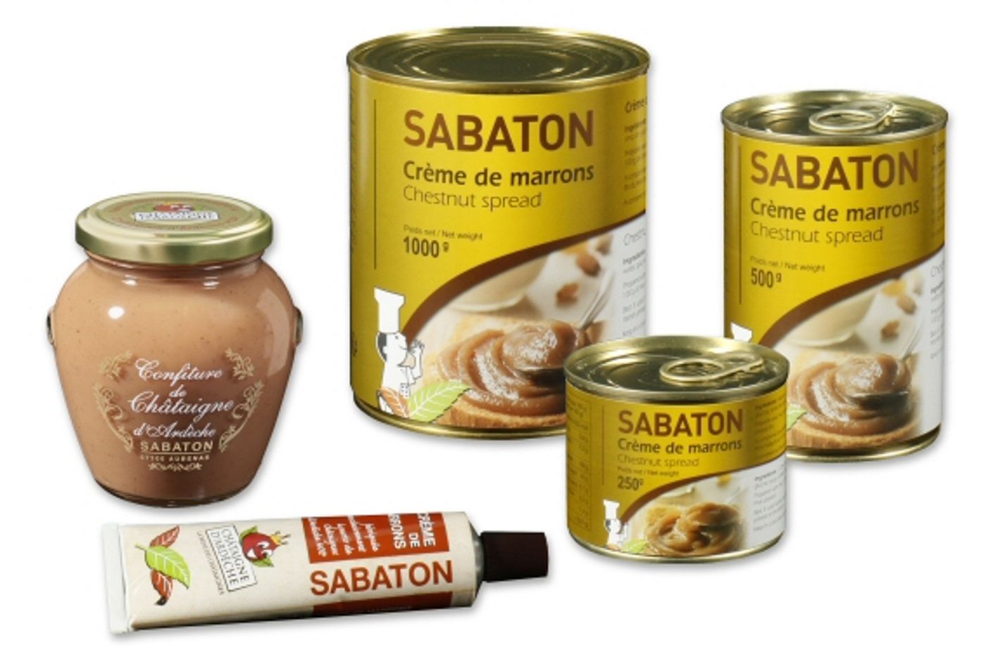 Livraison Crème de marrons Sabaton à Versailles Olives et Tentations Ollca