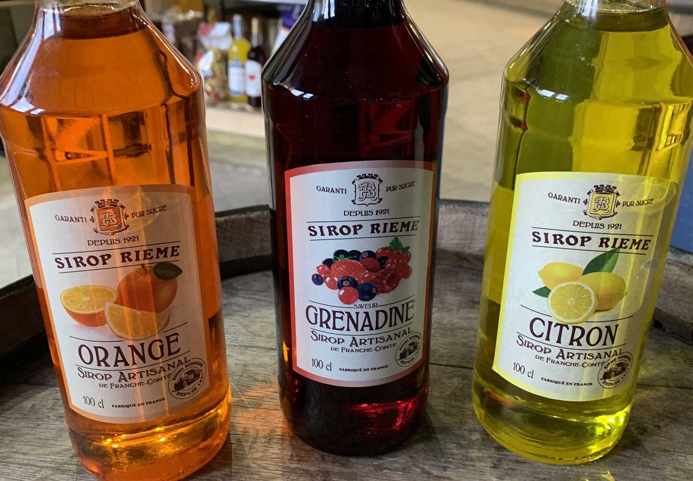 Sirop Rieme Livraison Sirop de grenadine Rieme à Versailles Olives et Tentations ...