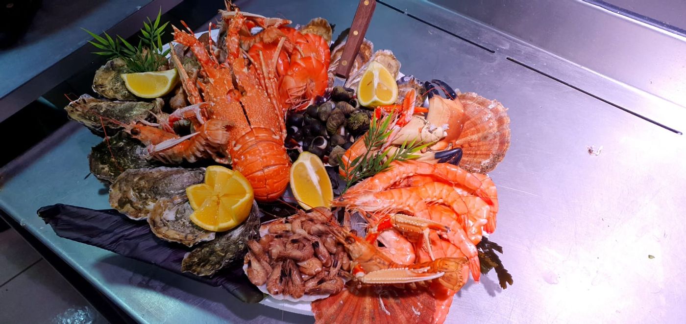 Livraison Plateau de Fruits de Mer "Le royal" pour 2 pers à Vernon Vents et Marées Ollca