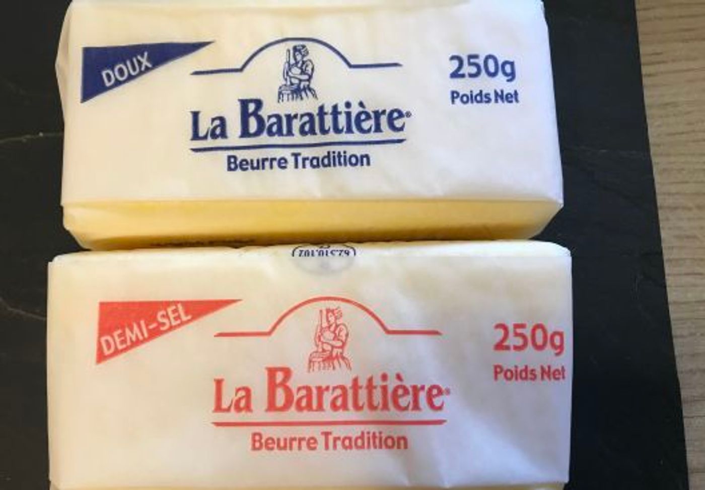 Click & collect Beurre La Barattière doux ou demi sel à Vitré Les fermettes Ollca