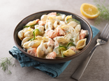 Salade de pâtes au saumon