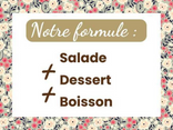 Notre formule à 13.50 €