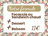 Notre formule à 11€