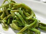Haricots verts à la vapeur