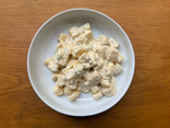 Salade de pommes de terre, oeufs et mayo