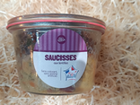 Saucisses aux lentilles SS colorant ni arôme artificiel