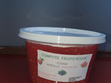 Compote de pomme fruits rouges