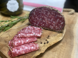 Pavé aux poivres en chiffonnade