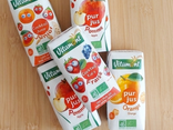 Brique de jus fraise