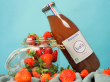 Jus de pommes et fraises BIO