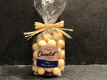 Billes croustillantes au chocolat blanc