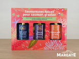 Coffret Savoureuses épices pour saumon gravlax