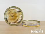 Petites sardines (sprats) à l'huile d'olive et au citron