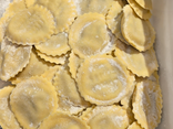 Raviolis aubergine