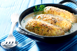 Quenelles de brochet sauce aux cèpes