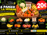 Le panier de fruits et legumes de la semaine