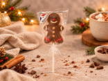 Sucette bonhomme en chocolat "Manala" 30g