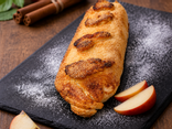 Strudel aux pommes et à la cannelle.