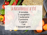 Pack ratatouille pour 3 personnes
