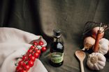 Huile d’olive au basilic