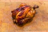 Poulet fermier cuit
