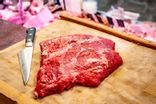 Steak de bœuf persillé