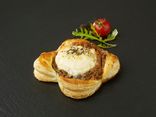 Feuilleté au chèvre et tomate