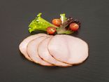 Rôti de porc bruni