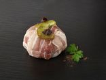 Paupiette de lapin cuit