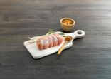 Rôti de rable de lapin farci