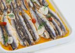 Filets d'anchois marinés