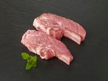 Côte d'agneau découverte