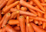 Carottes lavées