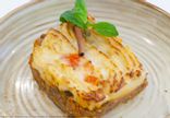Pastitsio, gratin de pennes au porc et fromages grecs