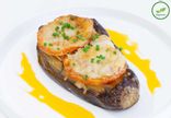 Aubergines farcies légumes
