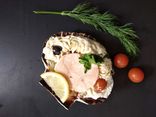 Coquille au saumon