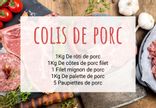Le colis de porc - Disponible sous 24h