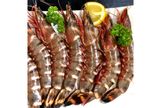 Gambas sauvage crue décongelée