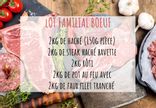 Lot familial boeuf