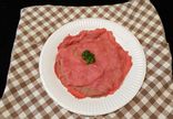 Assiette de Carpaccio de boeuf
