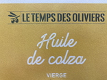 Huile vierge de colza