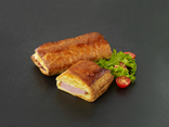 Tresse jambon fromage
