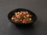 Bœuf bourguignon cuisiné