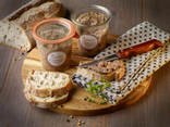 Bocal de terrine de campagne à l'ancienne