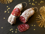Saucisson sec Duc de Coise bridé au jambon - Maison Loste